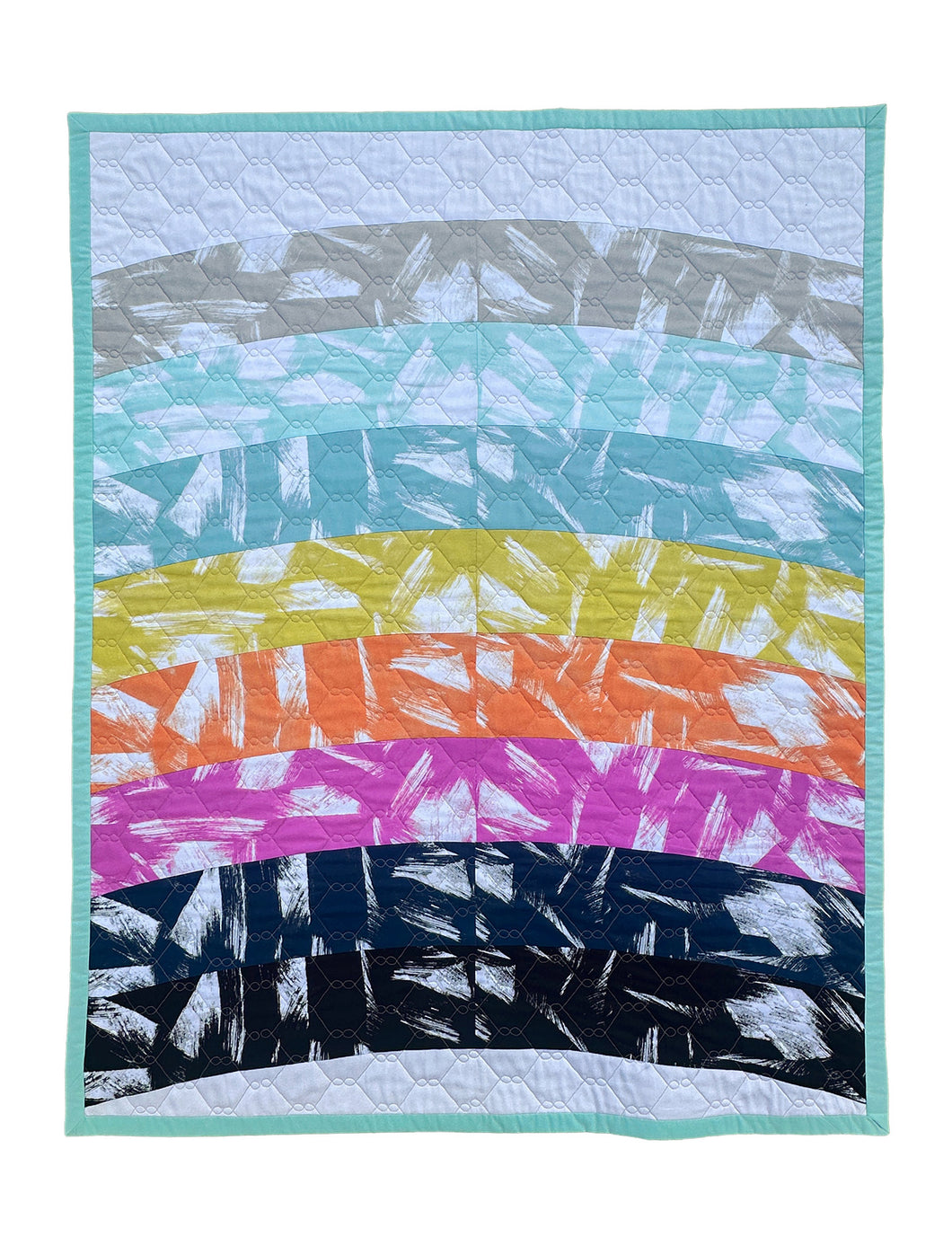Sample Sale Quilt #39 - Pickled 5 - Brushstrokes