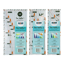 HuRTy™ Half Rectangle Triangle Ruler Bundles by SCANT™