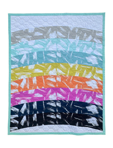 Sample Sale Quilt #39 - Pickled 5 - Brushstrokes