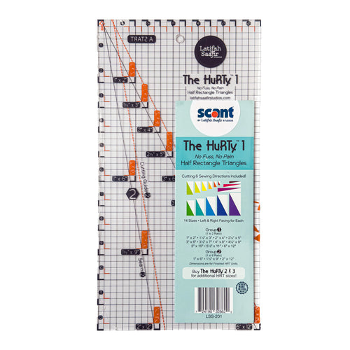 The HuRTy™ 1 - Half Rectangle Triangle Ruler by SCANT™