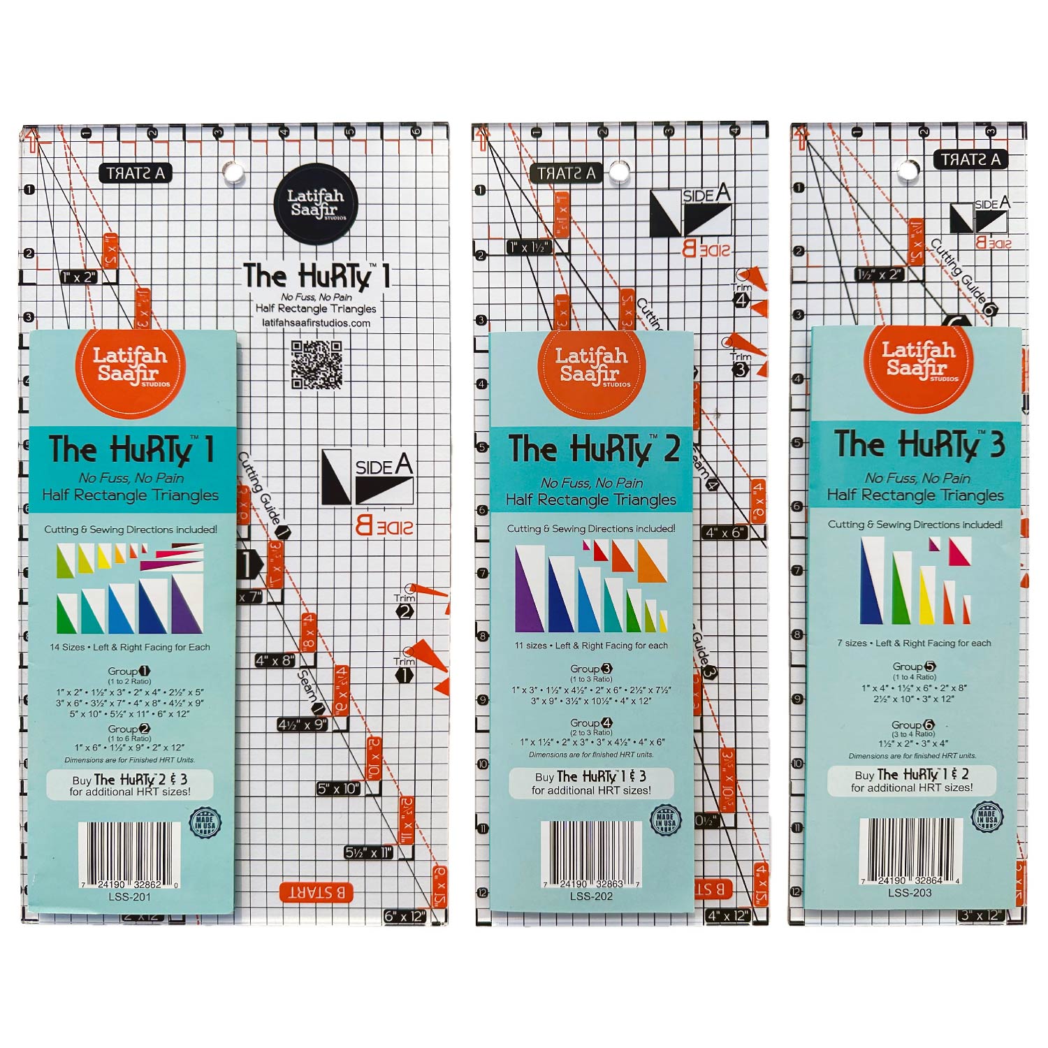 Hurty Ruler HuRTy™ Rulers Bundle – Latifah Saafir Studios