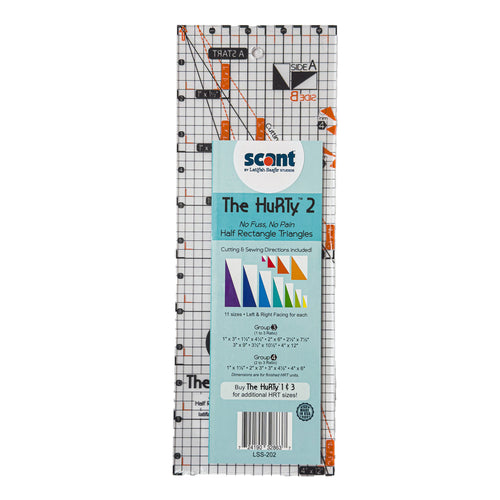 The HuRTy™ 2 - Half Rectangle Triangle Ruler by SCANT™