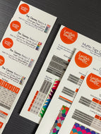 Add On Cards for The Clammy 16" & 24" Templates PDF