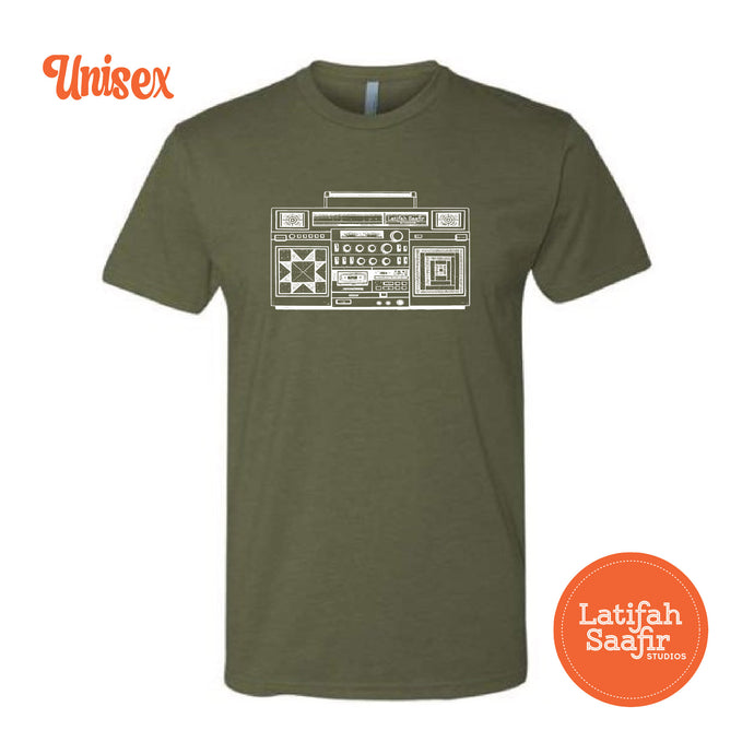 Boombox + Blocks  T-Shirt