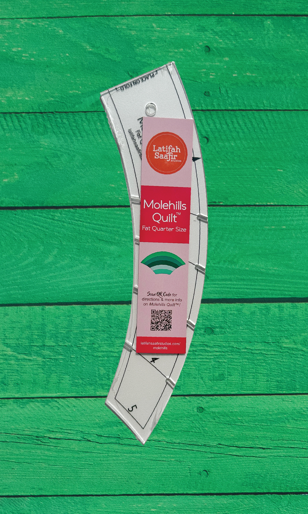Molehills Template Fat Quarter Size NEW Latifah Saafir Studios