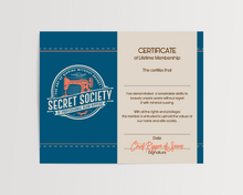 Secret Society of Professional Seam Rippers Art Print