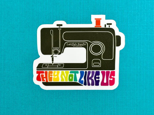 They Not Like Us Sticker - Rainbow