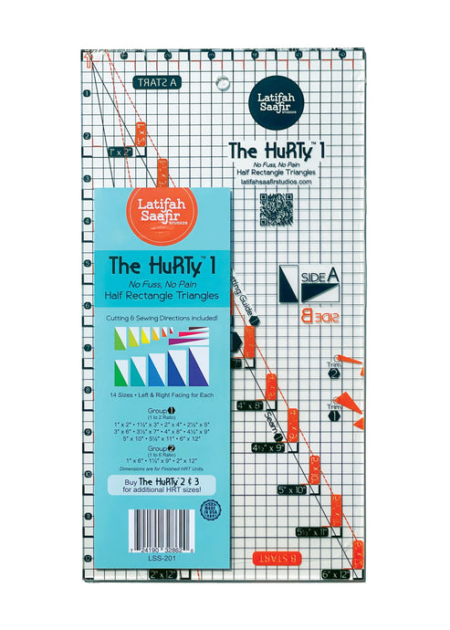 The HuRTy™ 1 - Half Rectangle Triangle Ruler NEW