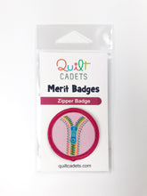 Quilt Cadets Merit Badge: Zipper Badge