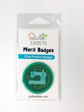 Quilt Cadets Merit Badge: First Project Badge